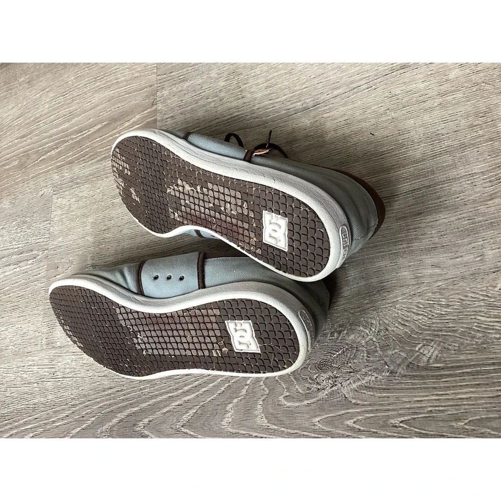 DC Hampton Mens Shoes Size 13 Boat Sneakers Gray Brown Orange 320145